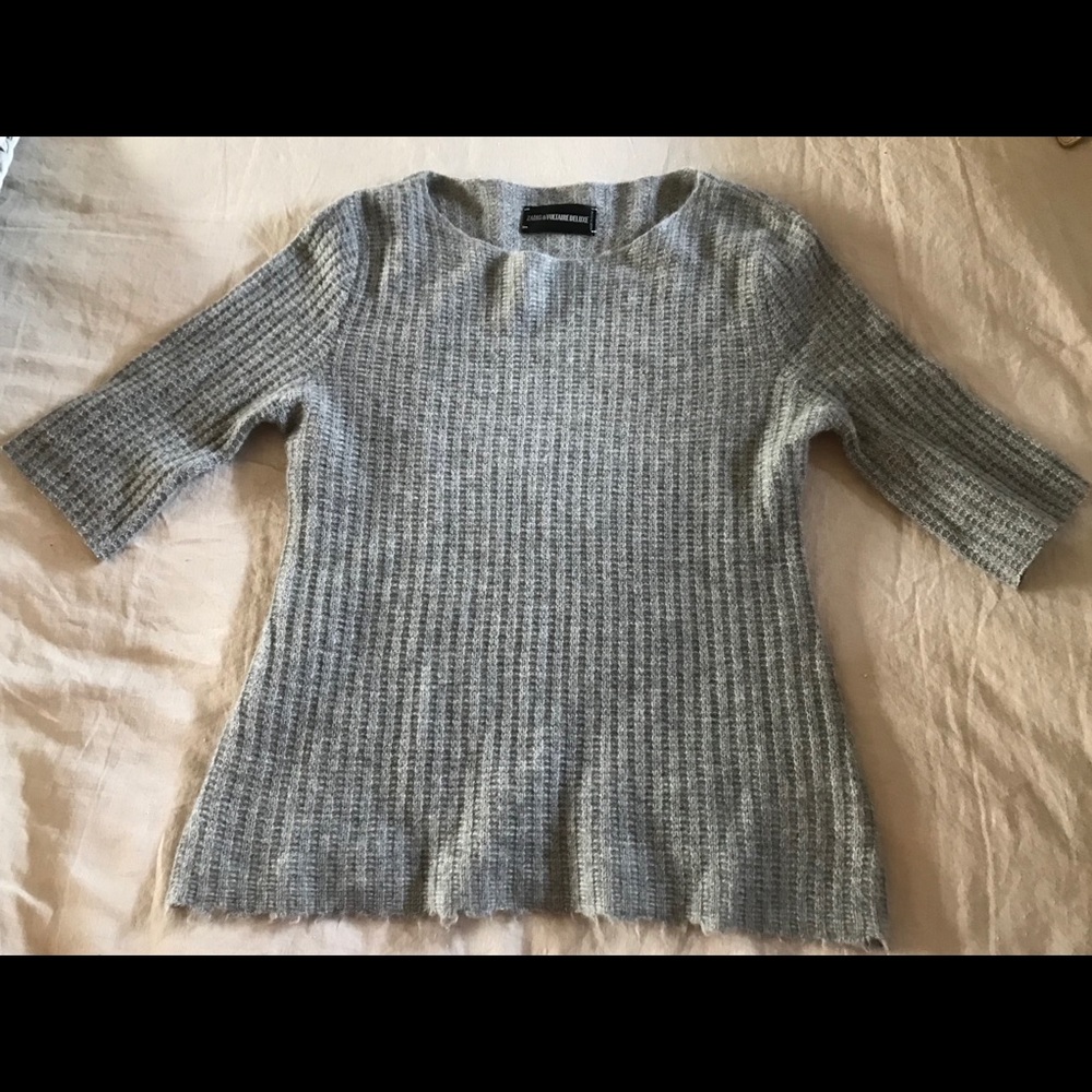 Zadig & Voltaire deluxe cashmere sweater.